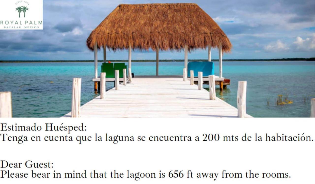 Royal Palm Bacalar Cabanas & Lagoon Club Quarto foto