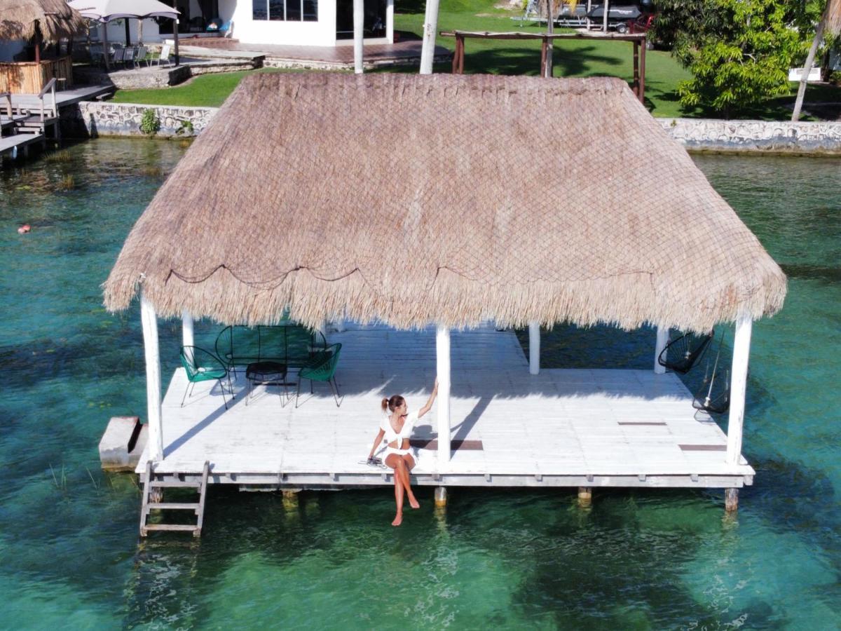 Royal Palm Bacalar Cabanas & Lagoon Club Exterior foto